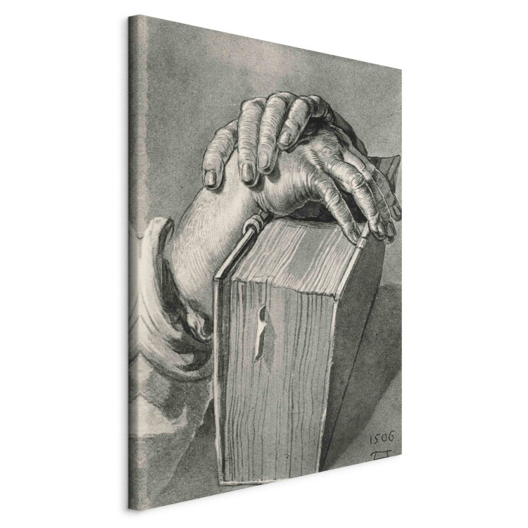 Reproduction Painting Study of hands with a book 158266 additionalImage 2