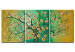 Canvas Art Print Magic tree - green 49866