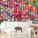 Photo Wallpaper Colourful Boxes 72466 additionalThumb 6