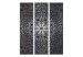 Folding Screen Iron Flowers - oriental mandala on a background of Zen-style ornaments 95466 additionalThumb 3
