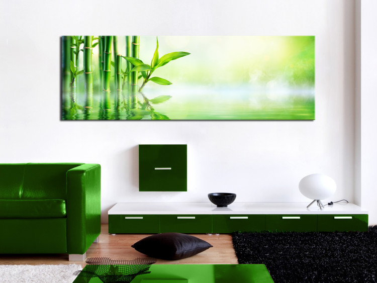 Canvas Print Green Bamboo 97466 additionalImage 3