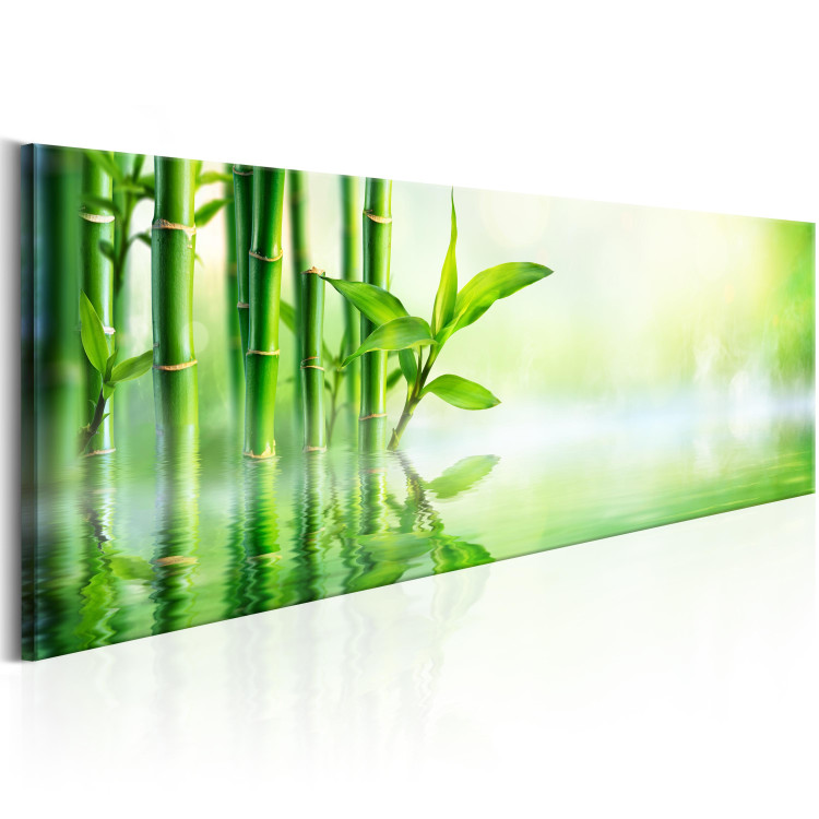 Canvas Print Green Bamboo 97466 additionalImage 2
