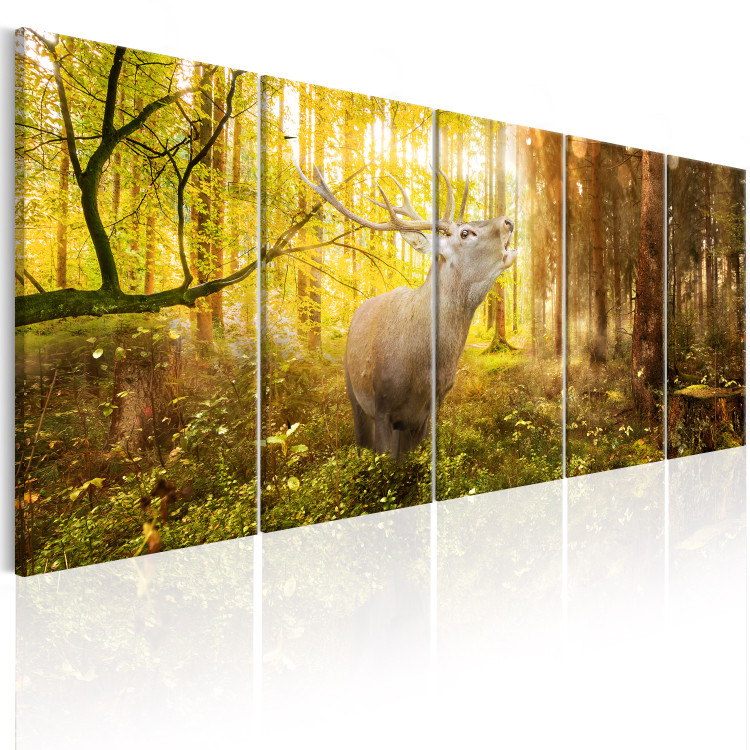Canvas Print Roar in the Forest I 106576 additionalImage 2