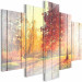 Canvas Art Print Autumn Sun (5 Parts) Wide 107476 additionalThumb 2