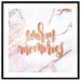 Wall Poster Warm memories (Square) - Orange text on a marble background 114376 additionalThumb 15