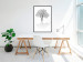Wall Poster Tree reflection - black and white simple composition with a plant motif 115076 additionalThumb 10