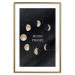 Poster Lunar Cycle - composition with moon phases and English texts 117776 additionalThumb 14