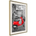 Poster My Dream - red scooter and black-and-white architecture of Italy 118576 additionalThumb 2