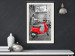 Poster My Dream - red scooter and black-and-white architecture of Italy 118576 additionalThumb 22