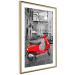 Poster My Dream - red scooter and black-and-white architecture of Italy 118576 additionalThumb 6