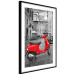 Poster My Dream - red scooter and black-and-white architecture of Italy 118576 additionalThumb 13