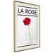 Poster The Rose - English captions and red rose flower in water-filled vase 123576 additionalThumb 2