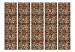Room Divider Screen Animal Pattern II (5-piece) - pattern imitating a panther's coloring 124076 additionalThumb 3