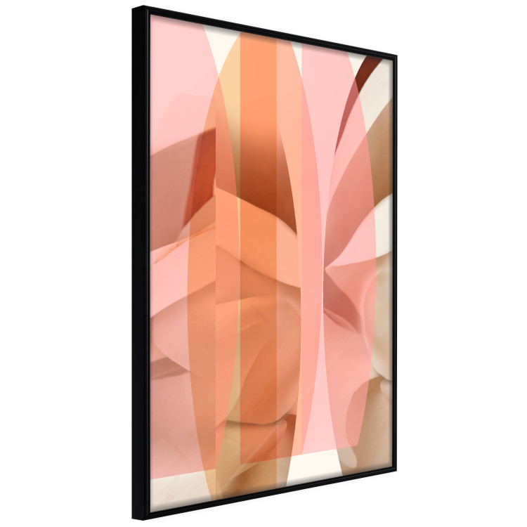 Poster Floral Kaleidoscope - abstract composition of pastel figures 126676 additionalImage 11