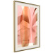 Poster Floral Kaleidoscope - abstract composition of pastel figures 126676 additionalThumb 3