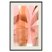 Poster Floral Kaleidoscope - abstract composition of pastel figures 126676 additionalThumb 19