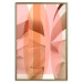 Poster Floral Kaleidoscope - abstract composition of pastel figures 126676 additionalThumb 21