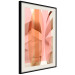 Poster Floral Kaleidoscope - abstract composition of pastel figures 126676 additionalThumb 2