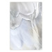 Wall Poster Providence - abstract composition of white feather wings and flowers 127876