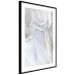 Wall Poster Providence - abstract composition of white feather wings and flowers 127876 additionalThumb 2