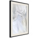 Wall Poster Providence - abstract composition of white feather wings and flowers 127876 additionalThumb 3