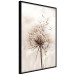 Poster Magnetic Breeze - dandelion flower in the wind in sepia colors 131776 additionalThumb 13