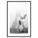 Poster Stroll in the Wind - woman with large balloons against the backdrop of the Eiffel Tower 132276 additionalThumb 17