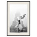 Poster Stroll in the Wind - woman with large balloons against the backdrop of the Eiffel Tower 132276 additionalThumb 19