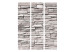 Room Separator Stone Elegance - gray texture of stone brick on the wall 133576 additionalThumb 3