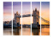 Room Separator Dawn over Tower Bridge II - historic bridge against the backdrop of the setting sun 133776 additionalThumb 3