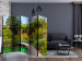 Room Separator Green Oasis II - landscape of a wooden bridge amidst a forest 134076 additionalThumb 4