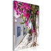 Canvas Print Lonely Alley (1-piece) Vertical - summer street scene in Greece 136076 additionalThumb 2