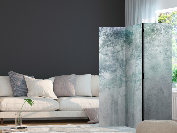 Folding Screen Forest Serenity - Third Variant (3-piece) - Green landscape 136176 additionalImage 4