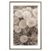 Poster Gentle Cluster - composition with fluffy dandelions in sepia tone 137276 additionalThumb 9