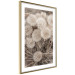 Poster Gentle Cluster - composition with fluffy dandelions in sepia tone 137276 additionalThumb 3
