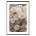 Poster Gentle Cluster - composition with fluffy dandelions in sepia tone 137276 additionalThumb 10