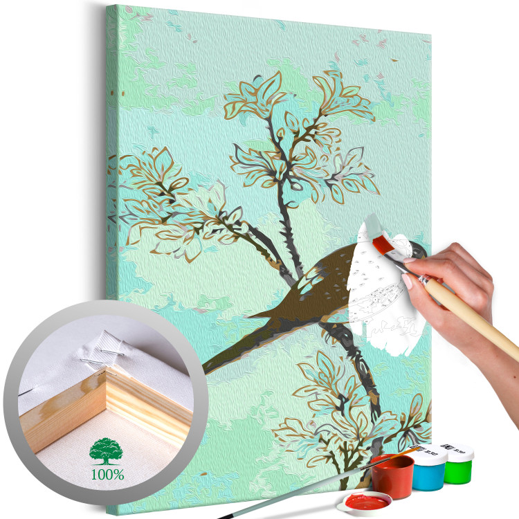 Paint by Number Kit Treepie on Branch 138676