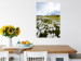 Wall Poster Meadow in the North - landscape of a meadow with white flowers against a mountain backdrop 138776 additionalThumb 10