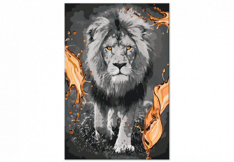 Paint by Number Kit Lion & Silk 142576 additionalImage 7