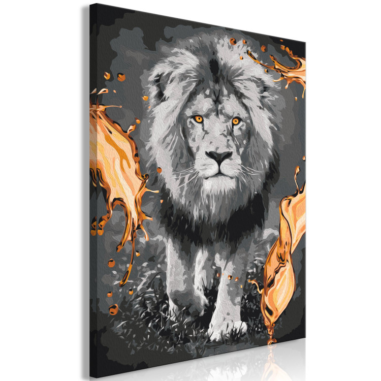 Paint by Number Kit Lion & Silk 142576 additionalImage 5