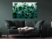 Canvas Art Print Immersed in Greenery (1-piece) Wide - leaves in the midst of the jungle 142676 additionalThumb 3