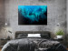 Canvas Magical Mist (1-piece) - second variant - forest landscape at night 142976 additionalThumb 3