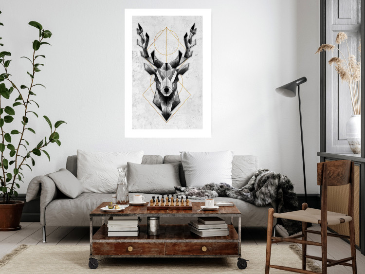 Poster Grey Deer [Poster] 143676 additionalImage 11