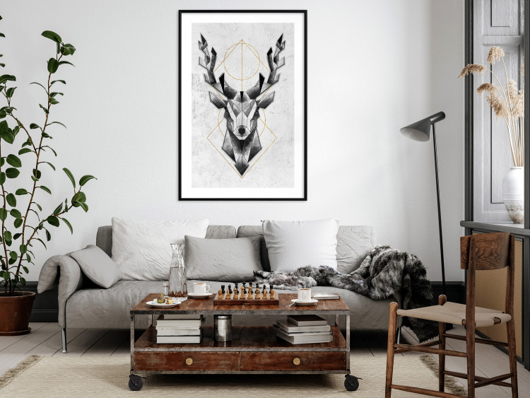 Poster Grey Deer [Poster] 143676 additionalImage 14