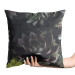 Decorative Velor Pillow Nocturnal rose - floral composition of succulents with rich detailing 147076 additionalThumb 2