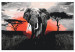 Paint by Number Kit Elephant on Savannah - African Landscape at Sunset 148876 additionalThumb 4