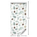 Modern Wallpaper Watercolor Nature - Flowers, Cones and Twigs in Calm Colors 149876 additionalThumb 7