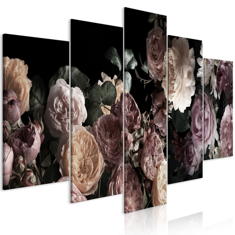 Canvas Print Beautiful Garden (5 Parts) Wide 150276 additionalImage 2