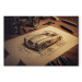 Canvas Print Car Sketch - Vintage Car Drawing Generated by AI 151076 additionalThumb 7