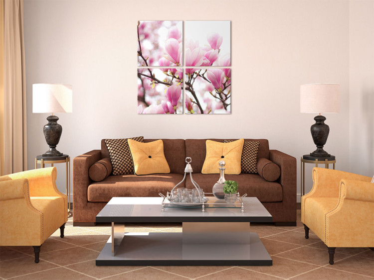 Canvas Blooming magnolia tree 58776 additionalImage 3